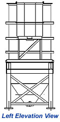 Clarifier Left Elevation View