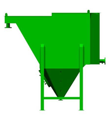 50gpm Lamella Clarifier Right View